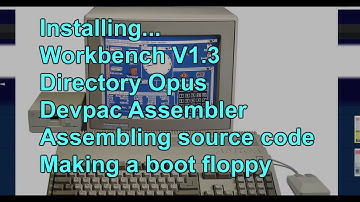 Amiga - Using Devpac to assemble Amiga Format Menace source code