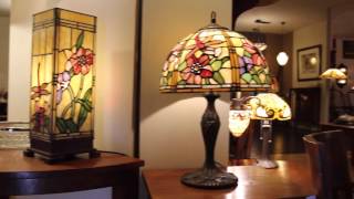 Haddon Hall Tiffany lampen / Een Tiffany lamp kleurt jouw leven