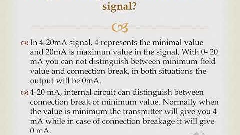 Instrumentation engineer or technician  interview questions & Answer