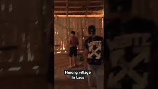 Hmong Village In The Mountains North Laos