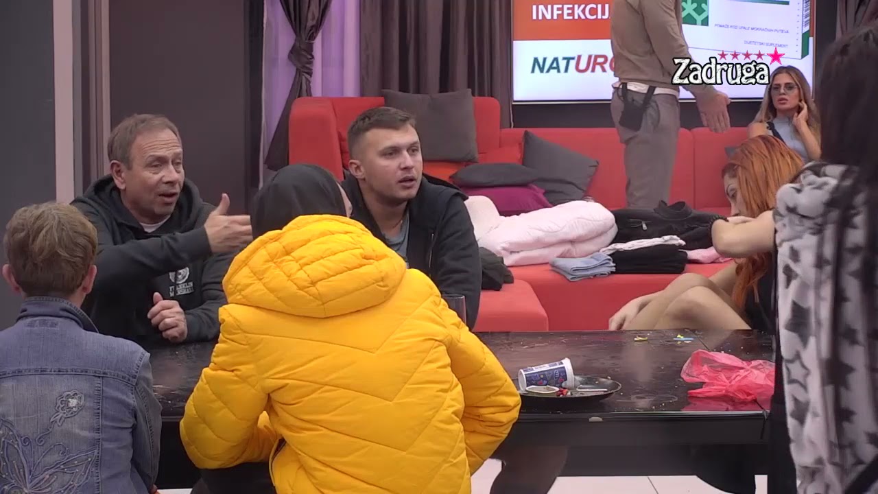 Zadruga 5 - Mensur i Karić u brutalnom okršaju sa Osmakčićem - 01.11.2021.