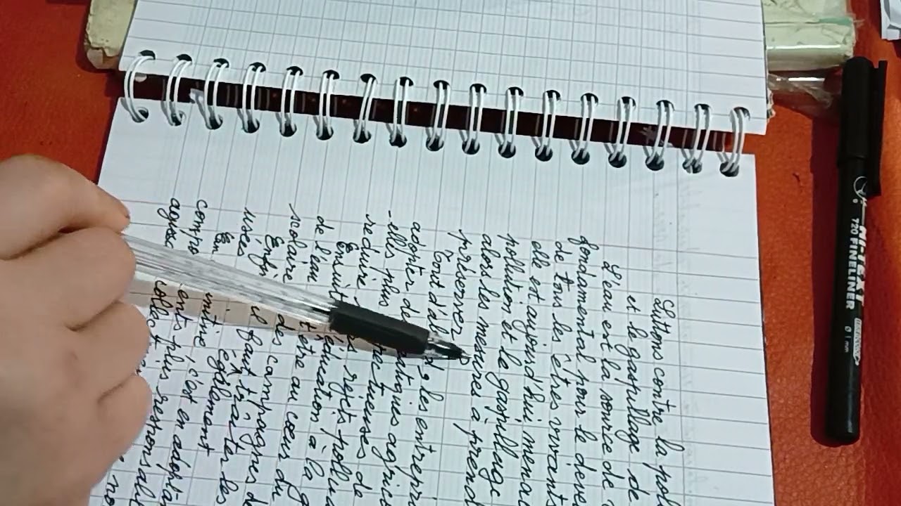 4 A M:  les mésures à prendre  pour lutter contre la pollution de l'eau et son gaspillage