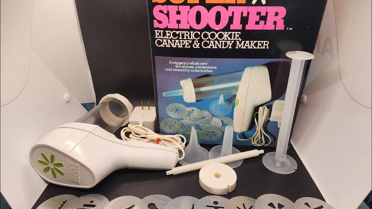 Wear-Ever Super Shooter ELECTRIC Cookie Press, Canape, and Candy