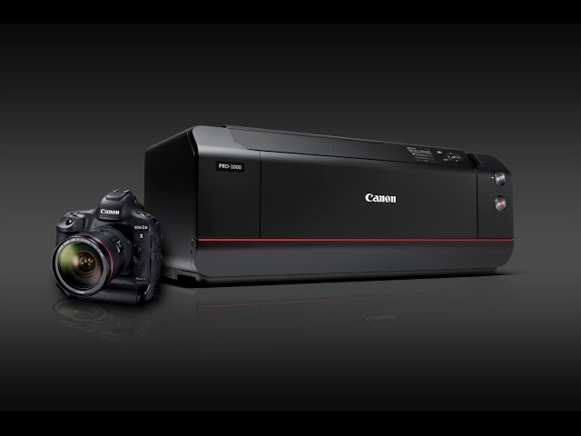 imagePROGRAF PRO-1000 特長紹介【キヤノン公式】 - YouTube