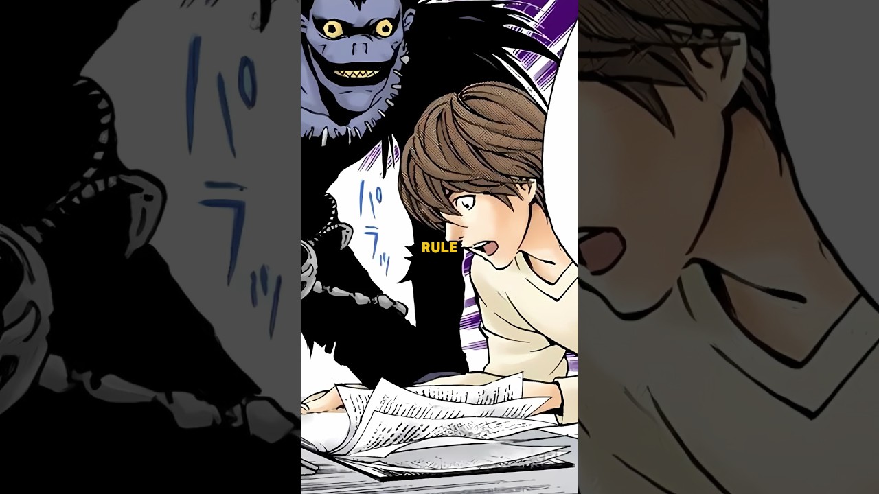 EVERY WEIRD RULE OF THE DEATH NOTE #anime #deathnote #lightyagami #llawliet