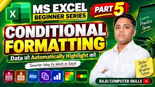 Conditional Formatting in Excel | Excel Beginner Series Part 5 | Hindi