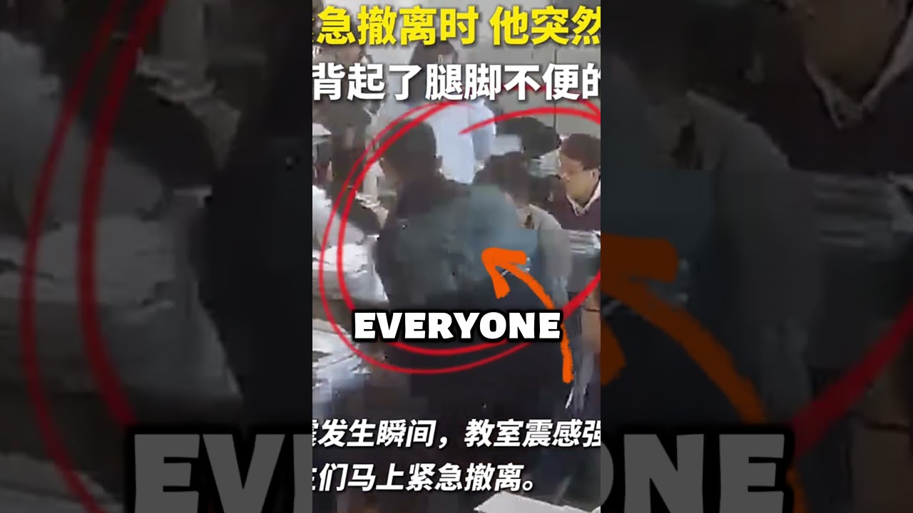 This Student’s Heroic Act During an Earthquake  (Will Leave You Speechless!)