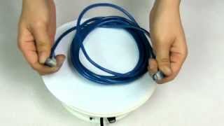 Tripp Lite 3.5mm M/F Mini-Stereo Audio Extension Cable, 6′ 2.99 10 FT CAT5 RJ45 Ethernet Network Cable Blue-CL098BU