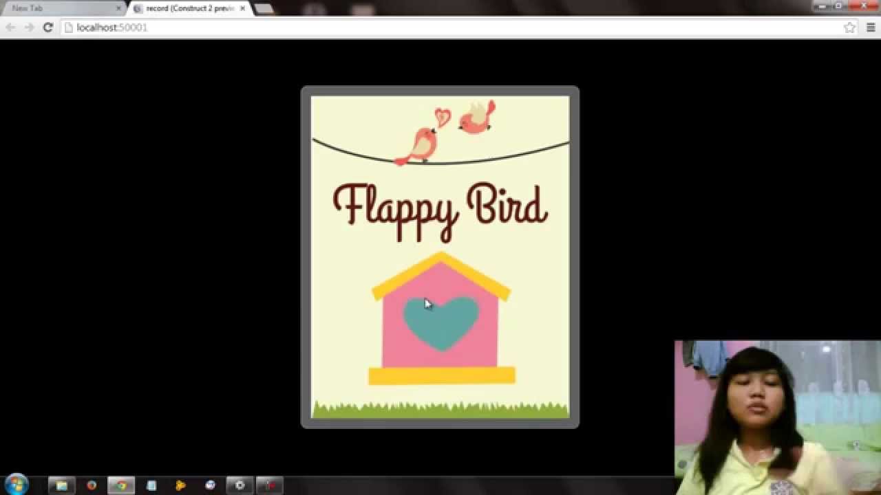 How to Make Flappy Bird with Construct by @raravivitata - YouTube