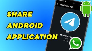 Share Android Apps via Telegram & WhatsApp (Send APK Files Safely) screenshot 5