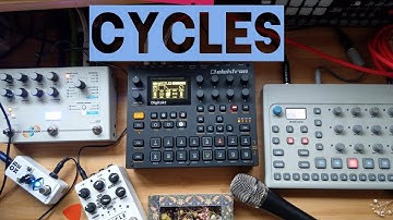 Elektron digitakt with Model cycles dawless JAM,microcosm,particle live looping 18/09/21 PM14:05