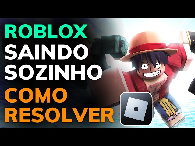 ROBLOX SAINDO SOZINHO - COMO RESOLVER esse ERRO no CELULAR 