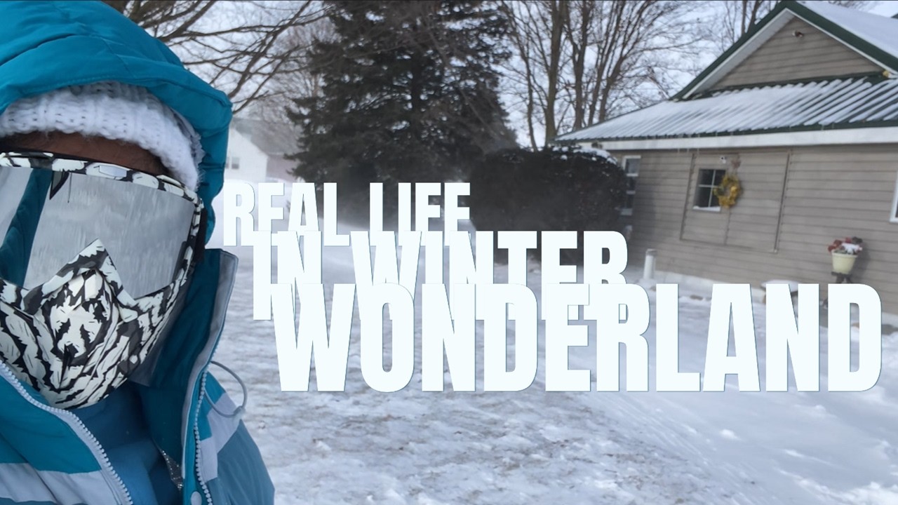 A Day in the Life of Stormy Days in Winter Wonderland of North America