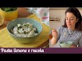 Pasta limone e rucola