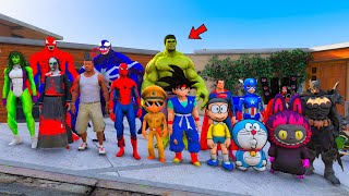 Gta 5 Franklin Playing Hide And Seek With All Avengers In Gta 5