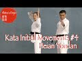 Kata Initial Movements #4  型の最初の動き Heian Yondan   平安4段 【Akita's Karate Video】