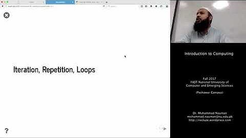 Intro to Computing 12 - Repetition, Factorial, Break and Continue (Urdu)