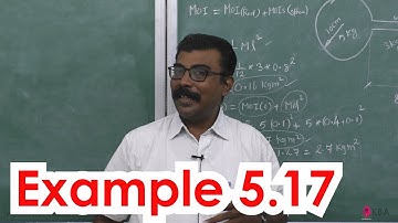 17.Physics | Motion of system of particles & rigid bodies | Example 5.17