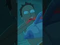 Jerry drowned and disconnect the pool-bot #rickandmorty #rickandmortyseason9episode3 #short #1080p