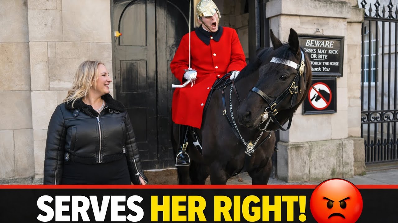 😳Royal Guard Doesn’t Play Around! Puts Ignorant Tourist in Place!