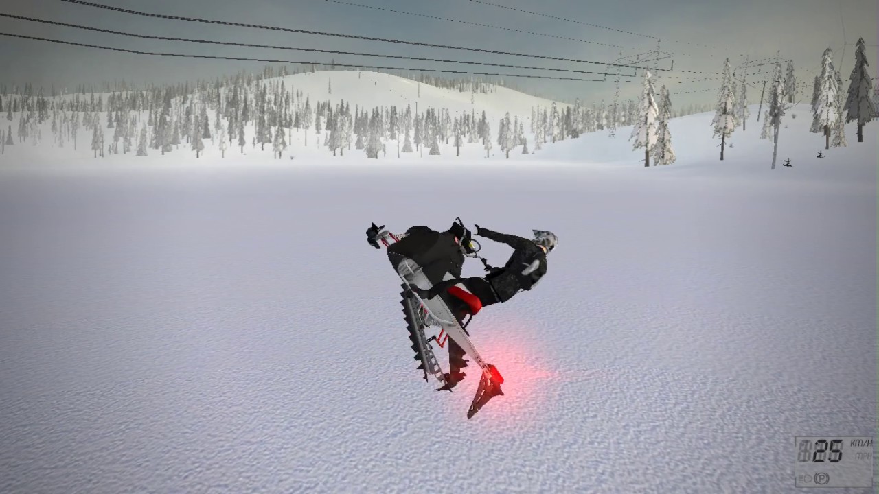 F*CKING AROUND IN SLEDSIMULATOR