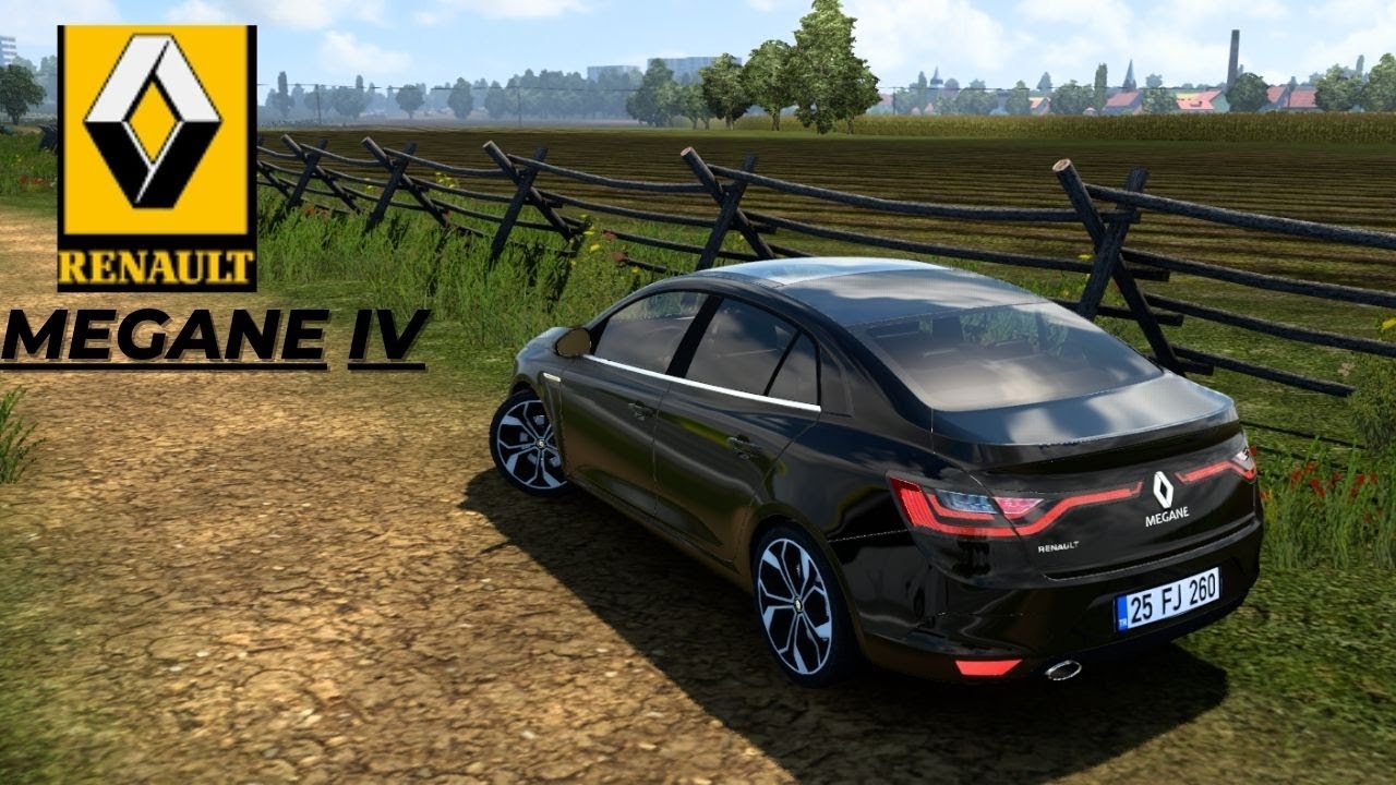 ETS2 1.45 | Renault Mégane IV Sedan 2022 Review + Test Drive + Download  Euro Truck Simulator 2 1.45