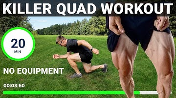 20 MIN QUADS | Killer Leg Workout