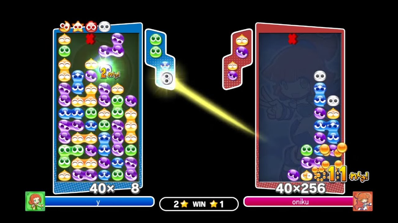 おにくさん5先×2【⚪️steamぷよぷよeスポーツ】♯2