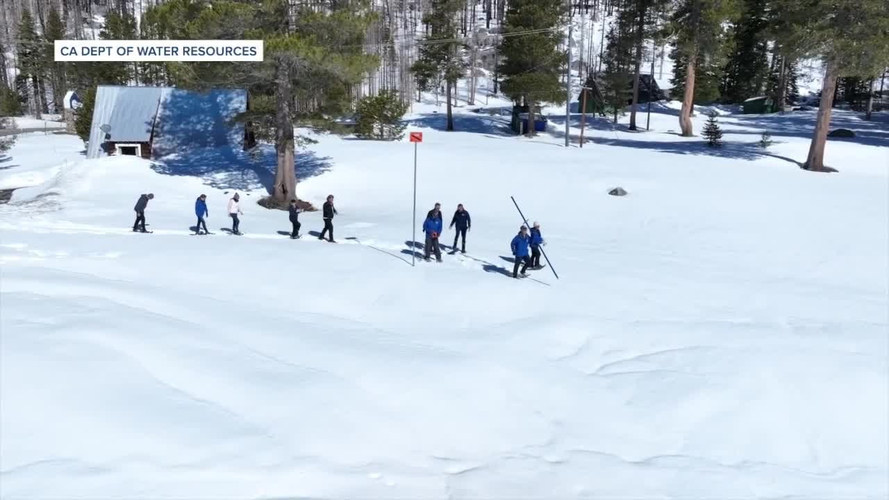 Report: State snowpack above normal - YouTube