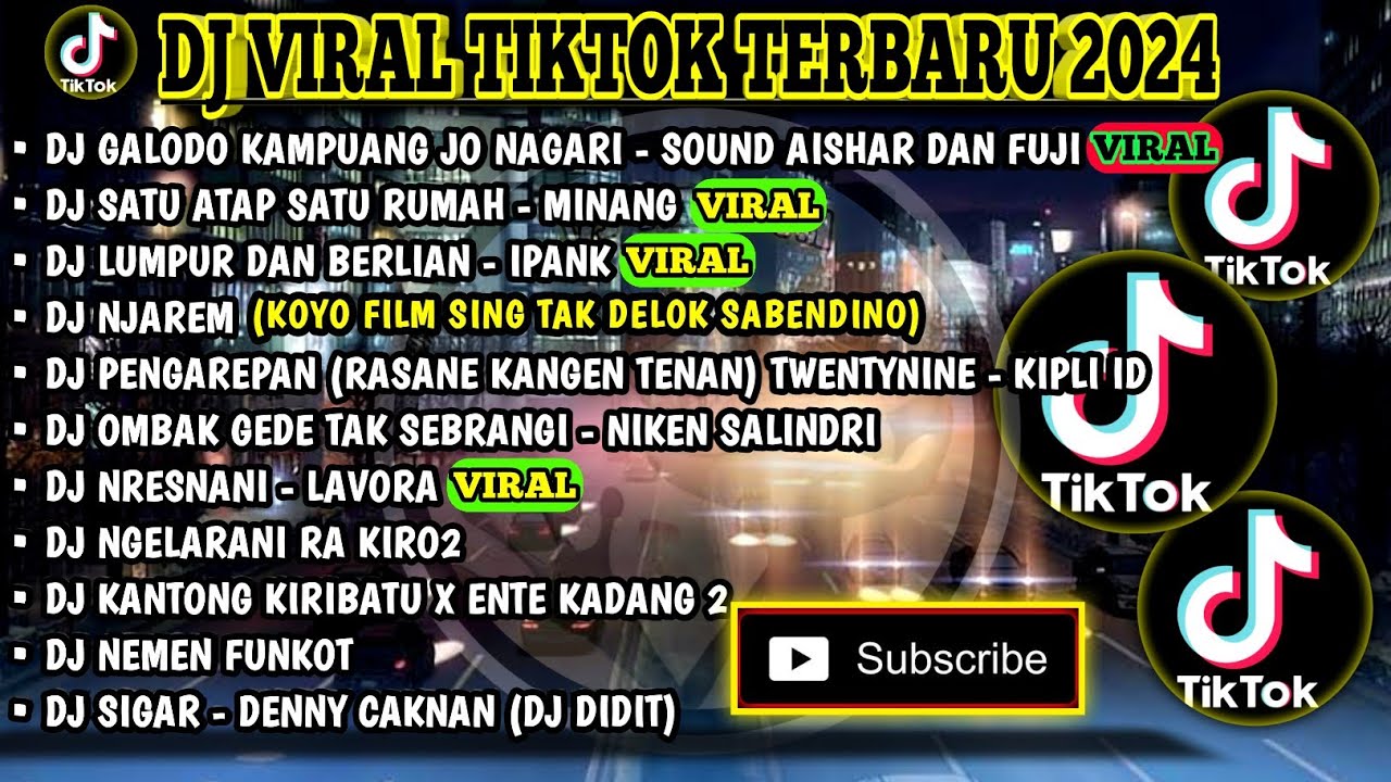 DJ VIRAL TIKTOK TERBARU 2024 | GALODO KAMPUANG JO NAGARI - SOUND AISAR DAN FUJI | LUMPUR & BERLIAN
