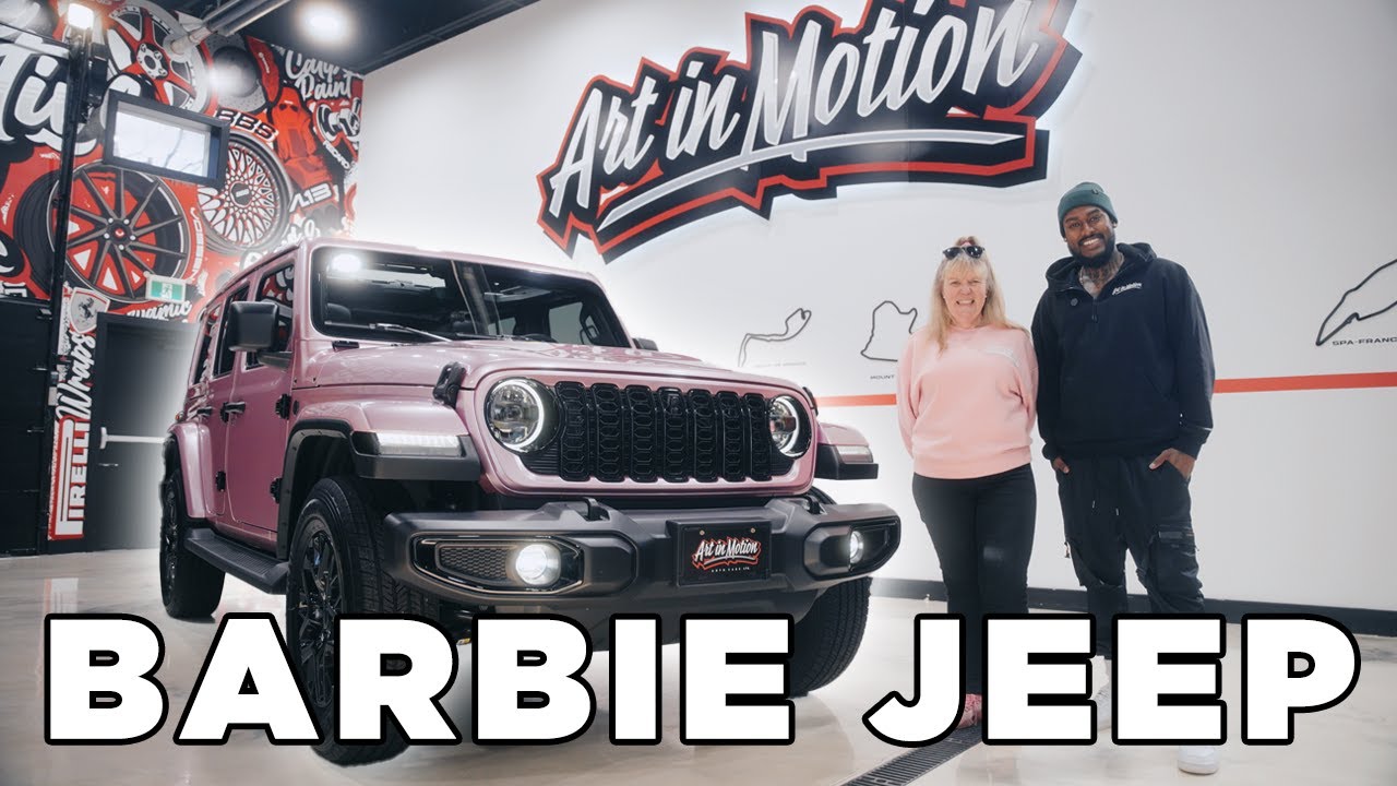 We Turned a JEEP Into a Real-Life BARBIE CAR! + plus  Porsche 992.2