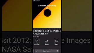 First in the series of question everything. Do you recall Venus being...