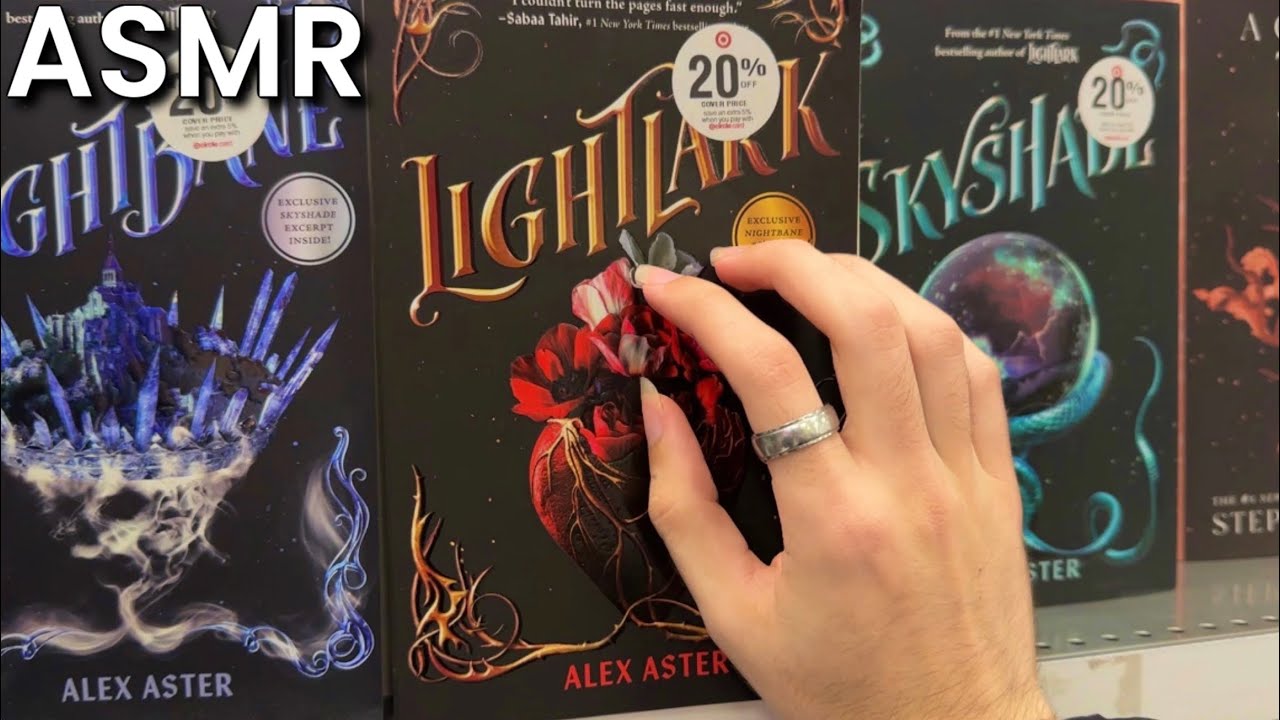 ASMR in Public at a Bookstore 📚 - lofi