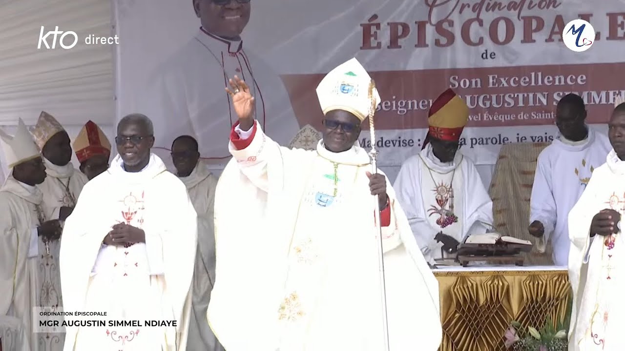 Messe d’ordination épiscopale de Mgr Augustin Simmel Ndiaye, évêque de Saint-Louis (Sénégal)