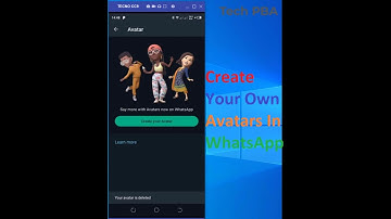 How To Create And Use Avatars In WhatsApp