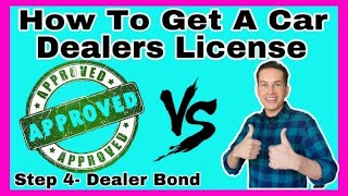 How To Get A Car Dealers License-(Step #4)-Dealer Bond screenshot 2