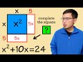 How to complete the square when solving quadratic equations