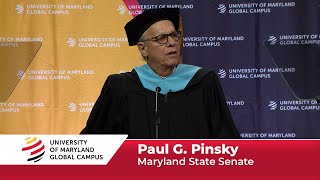 UMGC Commencement Keynote: The Honorable Paul G. Pinsky - Sat. Afternoon, Dec. 14, 2019