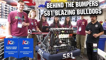 581 Blazing Bulldogs | Behind the Bumpers | FRC CRESCENDO Robot