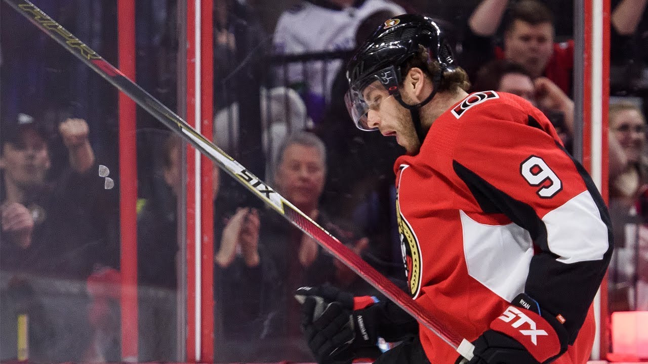 Bobby Ryan scores first goal since his return to action - YouTube