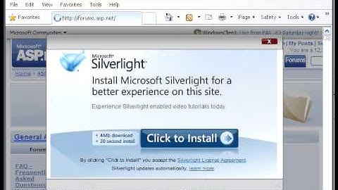 IE8 & forums.asp.net