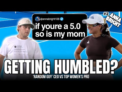 I Challenged World #2 Pickleball Pro after She Called Me Out Online