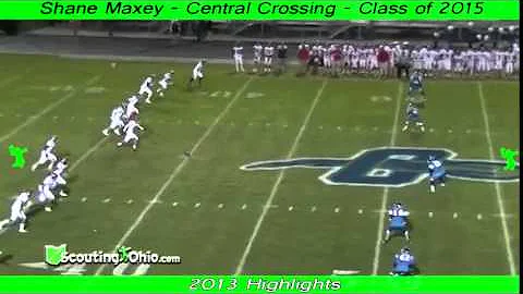 OH 2015 Shane Maxey  Central Crossing  Jr Yr  TeDe45