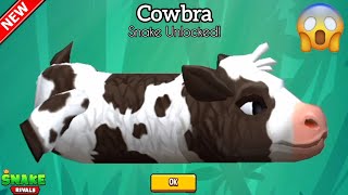 Snake Rivals : New Cowbra Snake Unlocked! screenshot 3