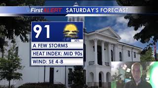 4 p.m. Friday Weather Update