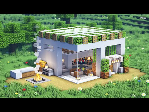 ⚒️ Minecraft | Vakkert moderne husbygg