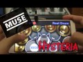 Muse - Hysteria (Real Drum App Cover by Reiza)