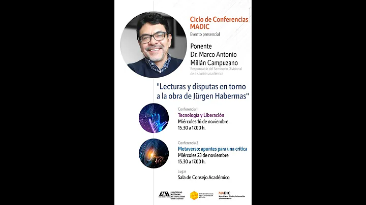 Conferencia "Tecnologa y Liberacin", impartida por...