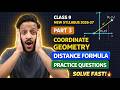 DISTANCE FORMULA QUESTIONS | Class 9 Maths Coordinate Geometry | CBSE New Syllabus 2026–27 | Part 3