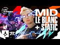 ЛЕ БЛАН СО СТАТИКОМ НА МИДЕ ОТ HUMANOID | FNATIC VS ASTRALIS | LEC SUMMER 2023